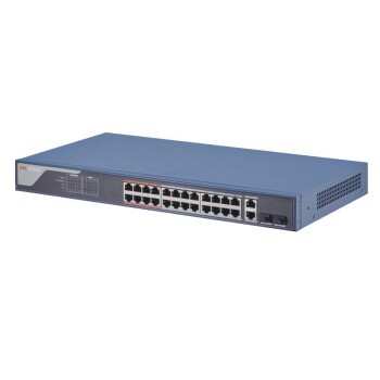 海康威视/HIKVISION DS-3E1F26P/TA 交换设备 轻网管百兆POE交换机